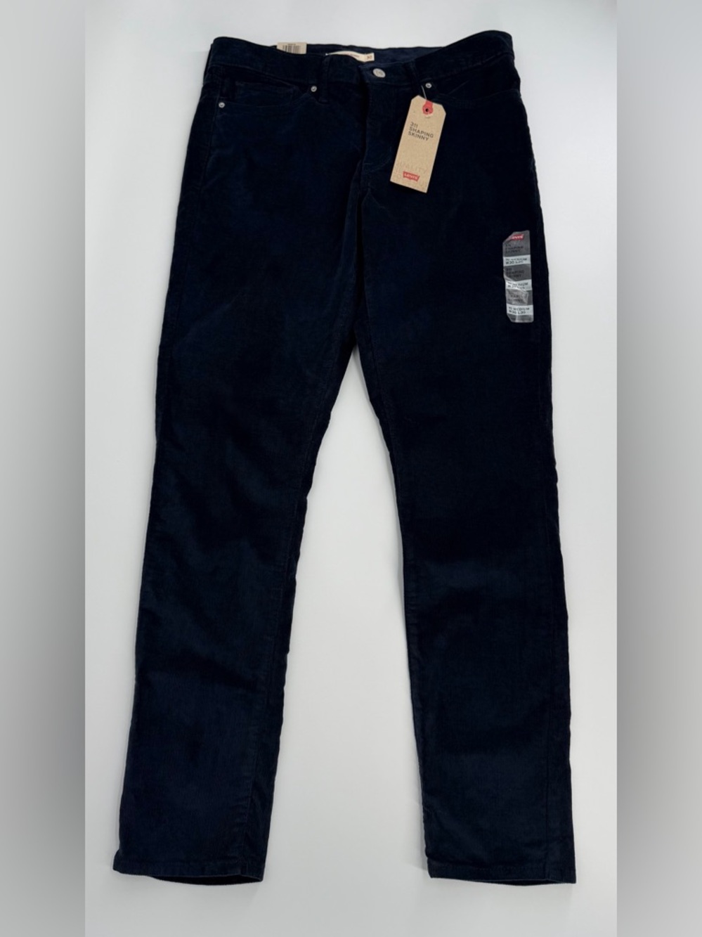 Levi’s 311 Shaping Skinny Corduroy Pants Women’s W30 L30 Medium Blue NWT